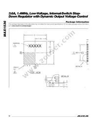 MAX1536ETI+T Datasheet Page 18