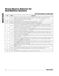 MAX1538ETI+ Datasheet Page 10