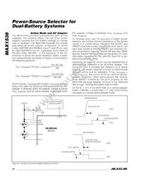 MAX1538ETI+ Datasheet Page 16