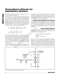 MAX1538ETI+ Datasheet Page 18