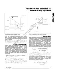 MAX1538ETI+ Datasheet Page 19