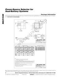 MAX1538ETI+ Datasheet Page 22