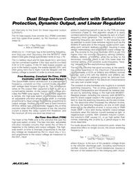 MAX1540ETJ+TG24 Datasheet Page 23