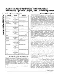 MAX1541ETL+T Datasheet Page 22