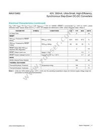 MAX15462AATA+ Datasheet Page 4