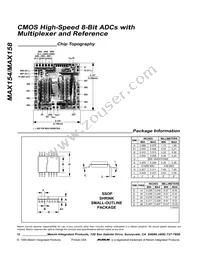 MAX154BCAG+T Datasheet Page 12
