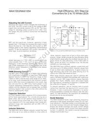 MAX1554ETA+T Datasheet Page 8