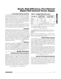 MAX1565ETJ+ Datasheet Page 17