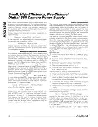 MAX1565ETJ+ Datasheet Page 18