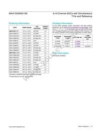 MAX156AEWI/GG8 Datasheet Page 19