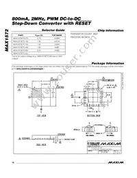 MAX1572ETC180+T Datasheet Page 10