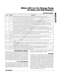 MAX1575ETE+TG104 Datasheet Page 5