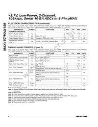 MAX157ACUA+T Datasheet Page 4