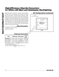 MAX1582ETC+T Datasheet Page 8