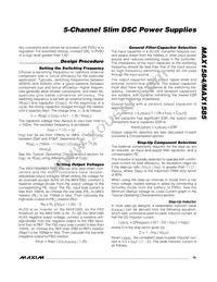 MAX1585ETJ+T Datasheet Page 19