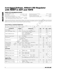 MAX1589ETT300+T Datasheet Page 2