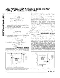 MAX16008TP+T Datasheet Page 10