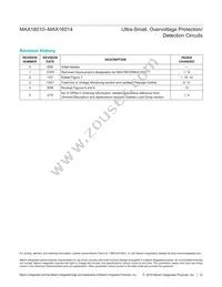 MAX16014TT+T Datasheet Page 12