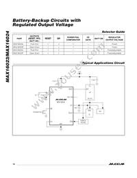 MAX16024LTBS+ Datasheet Page 16