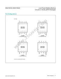 MAX16033PLB44+ Datasheet Page 17