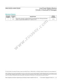 MAX16033PLB44+ Datasheet Page 20