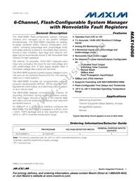 MAX16068ETI+T Datasheet Cover