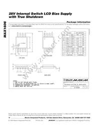 MAX1606EUA+TG069 Datasheet Page 10