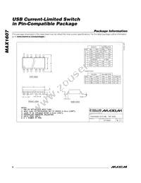 MAX1607ETB+ Datasheet Page 8
