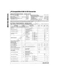 MAX160EWN Datasheet Page 2