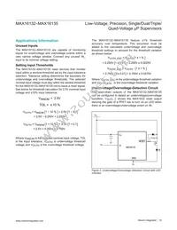 MAX16135HRB/V+ Datasheet Page 19