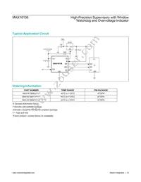 MAX1613600/VY+ Datasheet Page 15