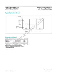 MAX16147WM75SA+T Datasheet Page 13