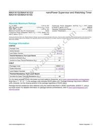 MAX16155ABAD+ Datasheet Page 3