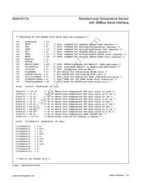 MAX1617AMEE+T Datasheet Page 16