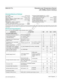 MAX1617AMEE+TGA5 Datasheet Page 2