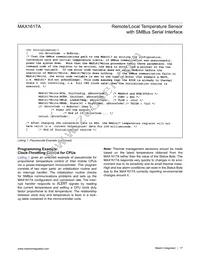 MAX1617AMEE+TGA5 Datasheet Page 17