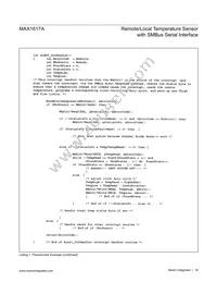 MAX1617AMEE+TGA5 Datasheet Page 18