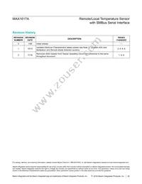 MAX1617AMEE+TGA5 Datasheet Page 20