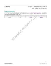 MAX1617MEE+TG002 Datasheet Page 19