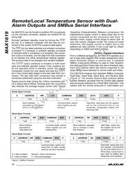 MAX1619MEE Datasheet Page 10