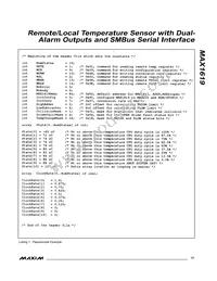 MAX1619MEE Datasheet Page 17