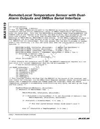 MAX1619MEE Datasheet Page 18