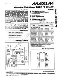 MAX162BCWG+T Datasheet Cover