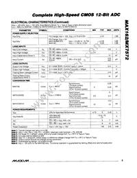 MAX162BCWG+T Datasheet Page 3