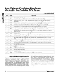 MAX1636EAP+T Datasheet Page 8