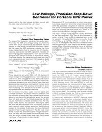 MAX1636EAP+T Datasheet Page 19