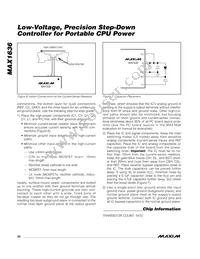 MAX1636EAP+T Datasheet Page 22