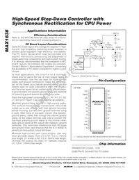 MAX1638EAG+TGA5 Datasheet Page 16