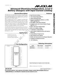 MAX1645AEEI Datasheet Cover