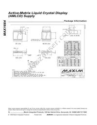 MAX1664EUP Datasheet Page 16